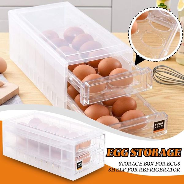 

drawers small compartment storage box kitchen tray refrigerator square organizadores almacenamiento en cocina bottles & jars