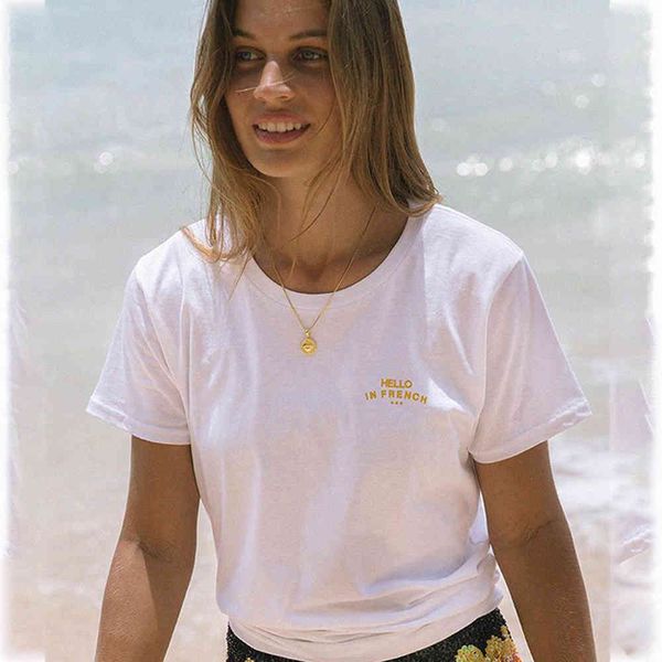 

t shirts letter print cotton shirt woman short sleeve white tee t shirts minimalism summer chic retro casual tmen