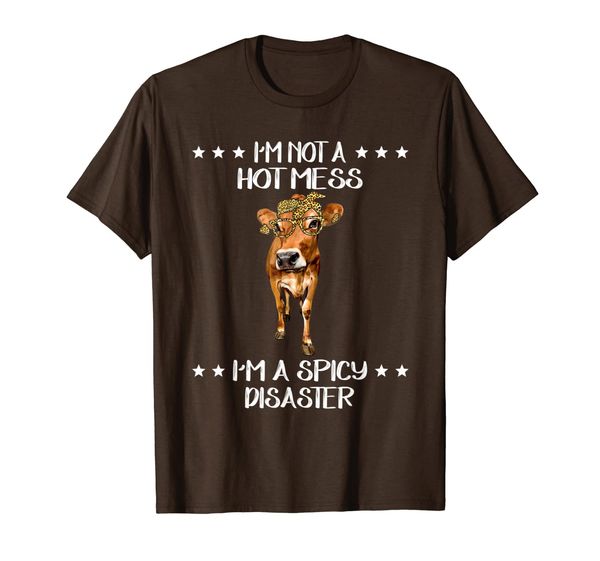 

i'm not a hot mess i'm a spicy disaster heifer t-shirt, Mainly pictures