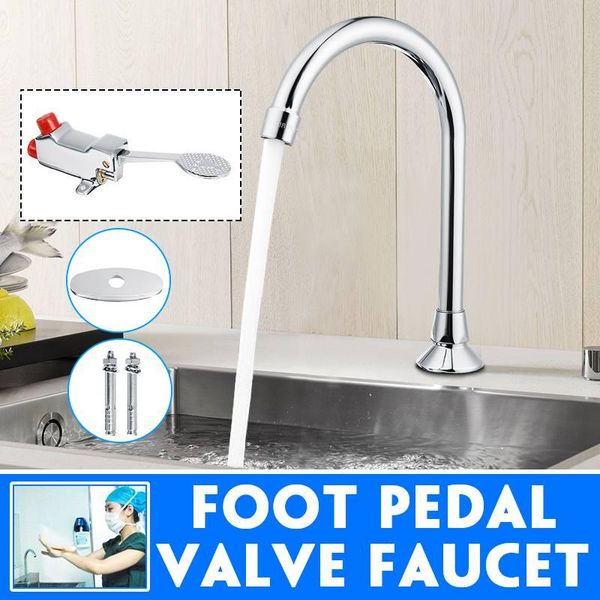 

foot pedal faucet copper bathroom basin sink hostel laboratory public places water tap faucets