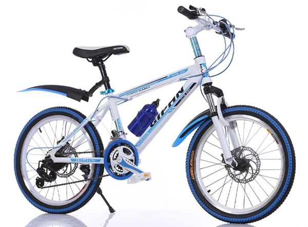 Kinderfahrrad 20/22/24/26 Zoll 21 Gang Variable Geschwindigkeit Doppelscheiben-Stoßdämpfer Mountainbikes