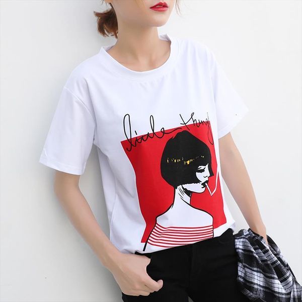

summer vintage harajuku men mens t shirts casual white female short sleeve tees printed streetwear, White;black