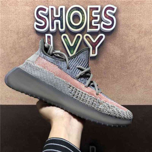 

men women boost running shoes pearl stone tail light cinder 3m static reflective mesh breathable mens womens trainers sneakers chaussures sh