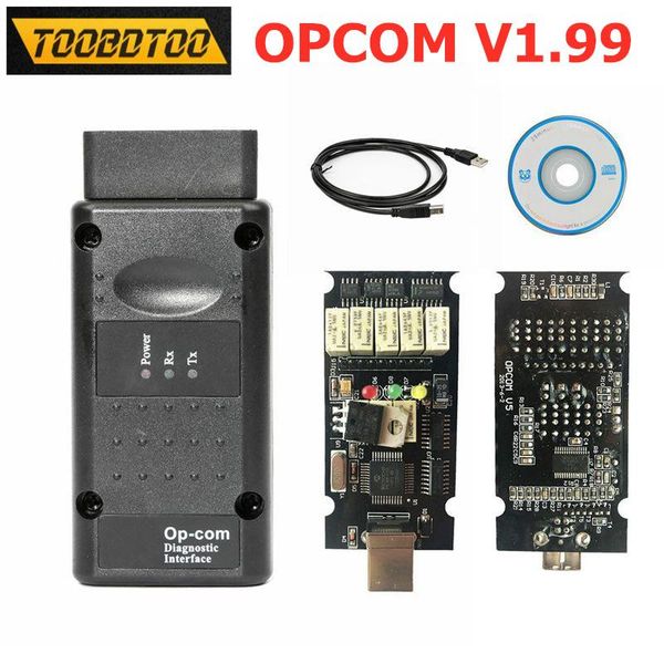 

code readers & scan tools opcom v1.99 can obd2 diagnostic tool with pic18f458 ftdi chip for cars v2014 op com 1.99 scanner