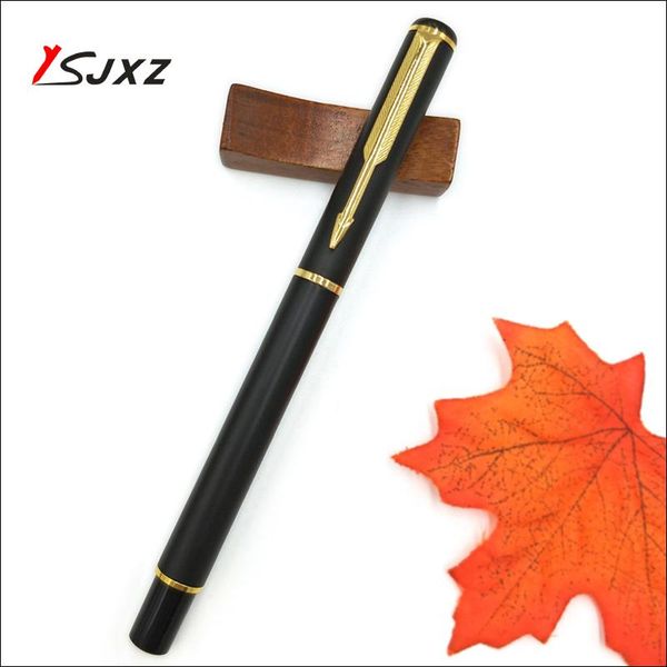 

black business metal fountain pen gold clip office school supplies pens