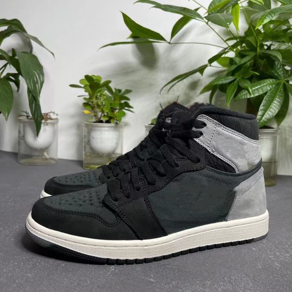

aritst23 1s og high black grey men basketball shoes sports sneakers trainers outdoor size 8-13