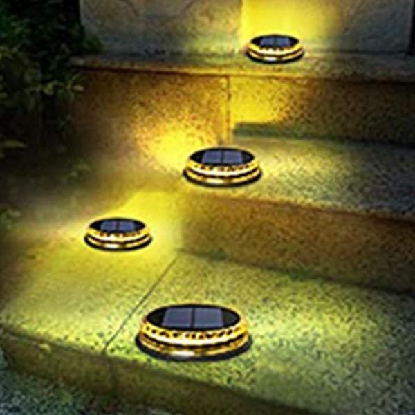 

solar lamps thrisdar ground light outdoor garden deck ip65 waterproof 17 led driveway for yard pathway patio