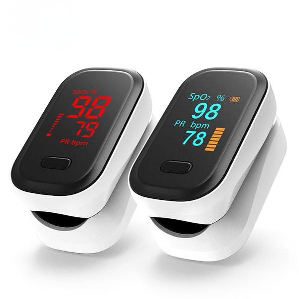 

medical portable finger pulse oximeter blood oxygen heart rate saturation meter oled oximetro de dedo saturometro monitor