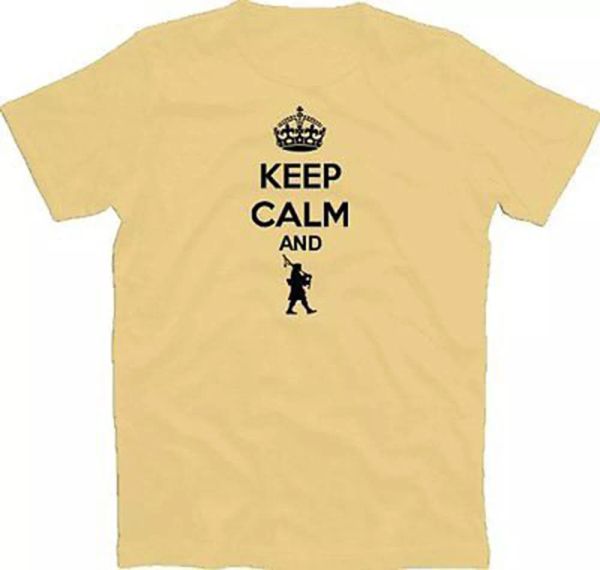

keep calm and bagpipe-bagpipes t-shirt s-xxxl, White;black