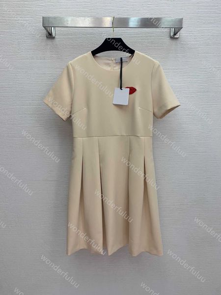 

2021ss womens casual dress fashion women designers clothes for office skirt great quality cotton lady prom dresses does not shrink tht7, Black;gray