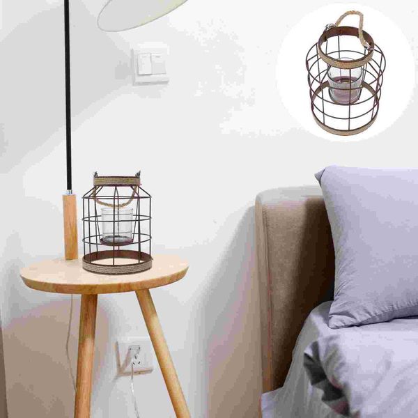 

candle holders 1pc modern creative candlestick metal ironwork antique decor