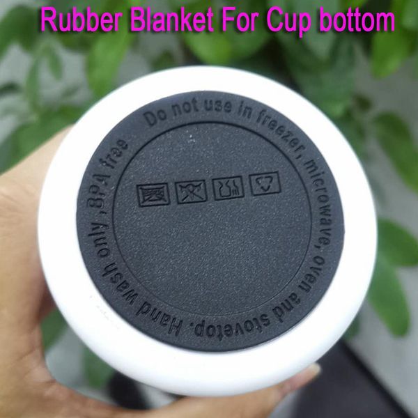 

sticker coasters for 15oz 20oz rubber adhesive bottom cup mat for 15 20 oz cup pad waterproof pads protection tumbler