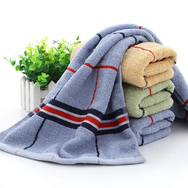 

towel plaid soft face jacquard hair 75x34cm
