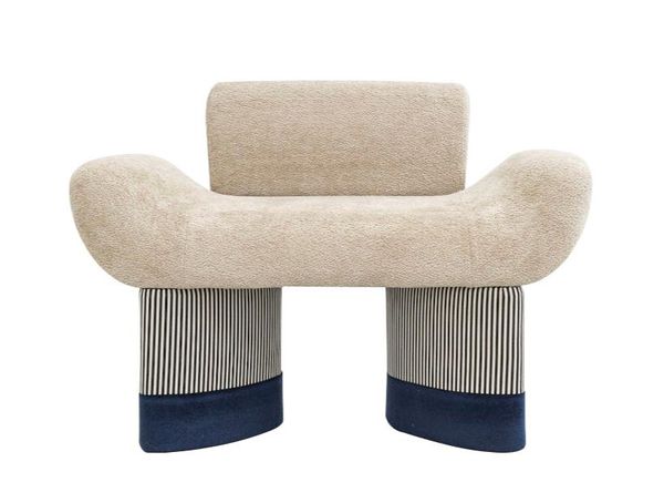 

bowls striped couch nordic single seat chair leisure sofa
