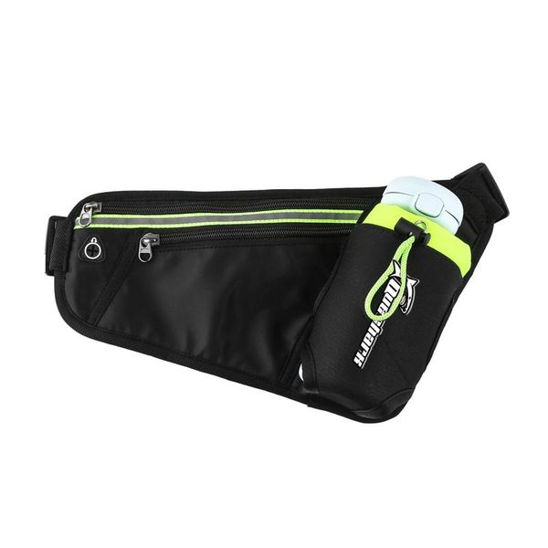 

women and men with water bag, marathon jogging belt anti-theft phone running bag outdoor bags