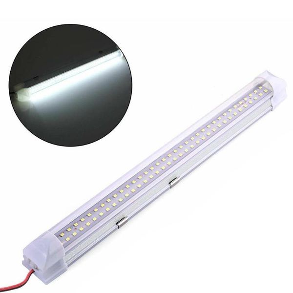 

working light 1/2pc 72 led 12v camper cargo rv interior trailer boat lamp ceiling car van inspection compartment