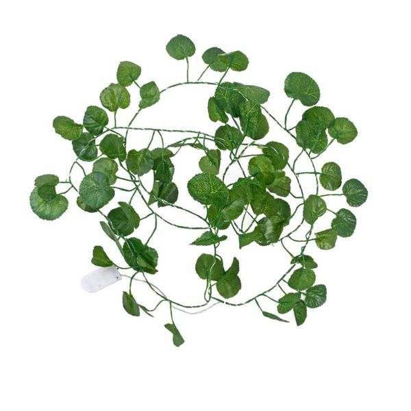 

decorative flowers & wreaths wedding party string light lamp simulation vine leaves