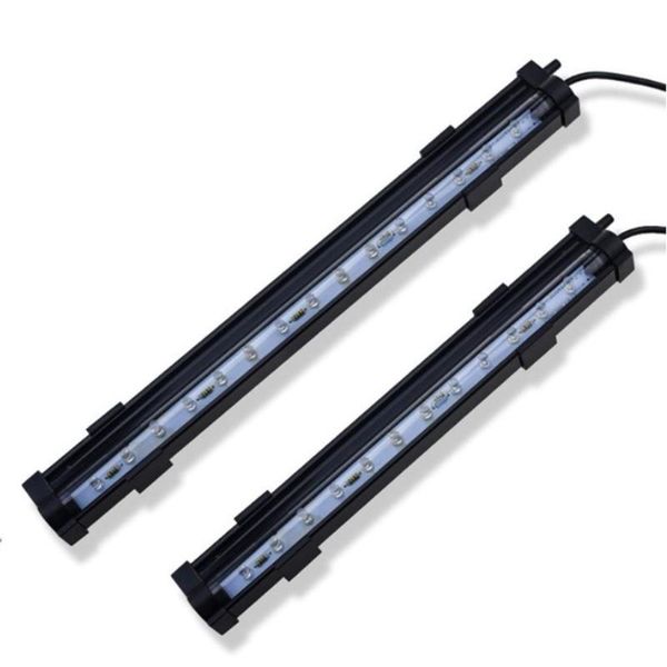 

aquariums lighting led aquarium light 4 size 100-240v fish tank underwater colorful long strip 50/60hz crystal glass lights