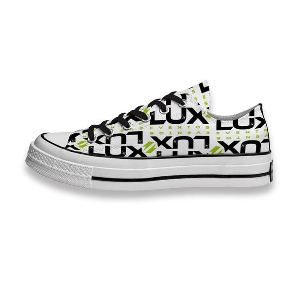 

customization printed shoes music band logo lux eventos sneakers low mens womens skateboard sport footwear diy trainers canvas casual shoese