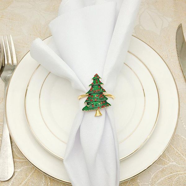 

napkin rings christmas delicate dinner holder holiday party banquet decoration