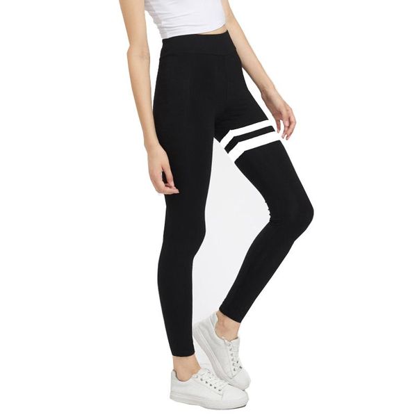 

yoga outfits selling high waist women's black pants elastic red sports tight leggings famale gray fitness pants#e, White;red