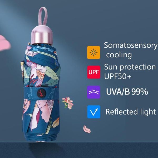 

umbrellas mochino women summer five-folding umbrella parasol sunny and rainy designer