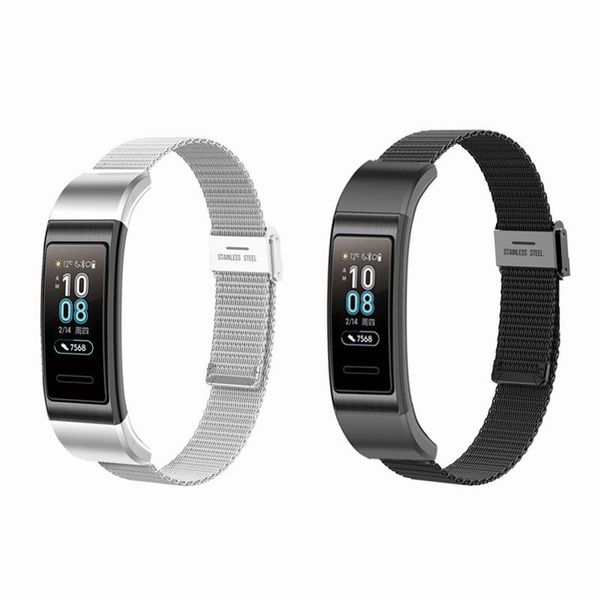 

watch bands business man wrist strap for huawei 3 /3pro /4pro band replaceable lady smart bracelet accessories, Black;brown