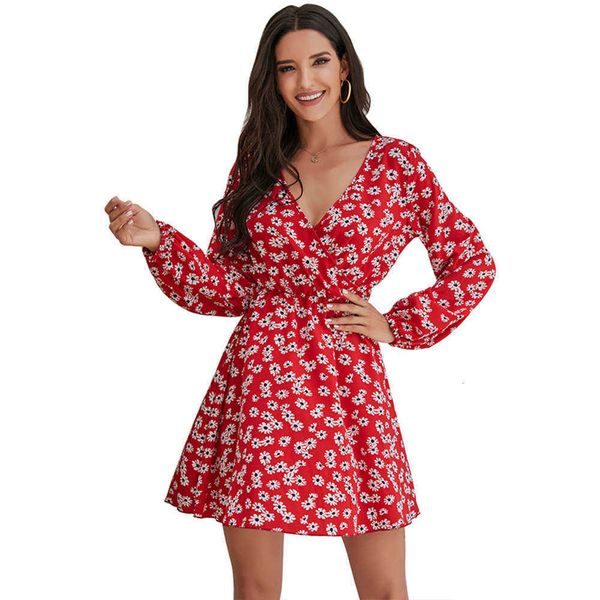 

and dresses autumn casual winter women's daisy long sve drs, Black;gray