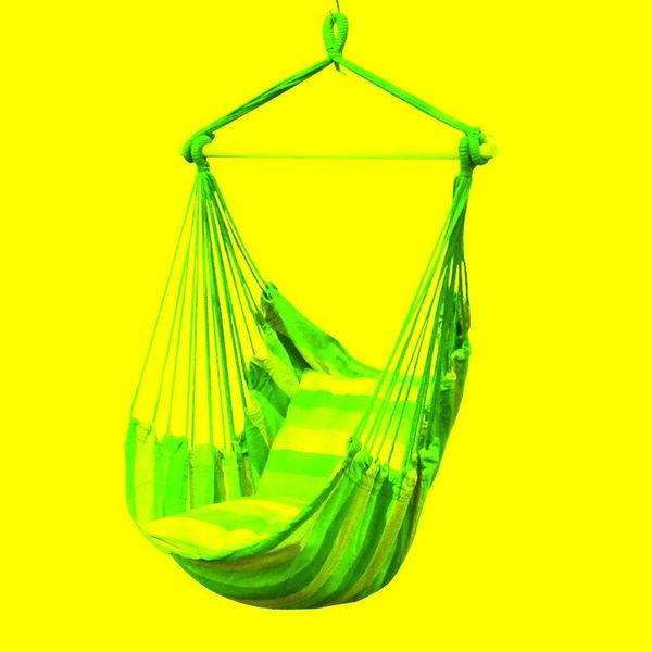 

canvas hammock chair portable outdoor cradle swing comfortable indoor sleeping bed dormitory leisure hanging games & activities