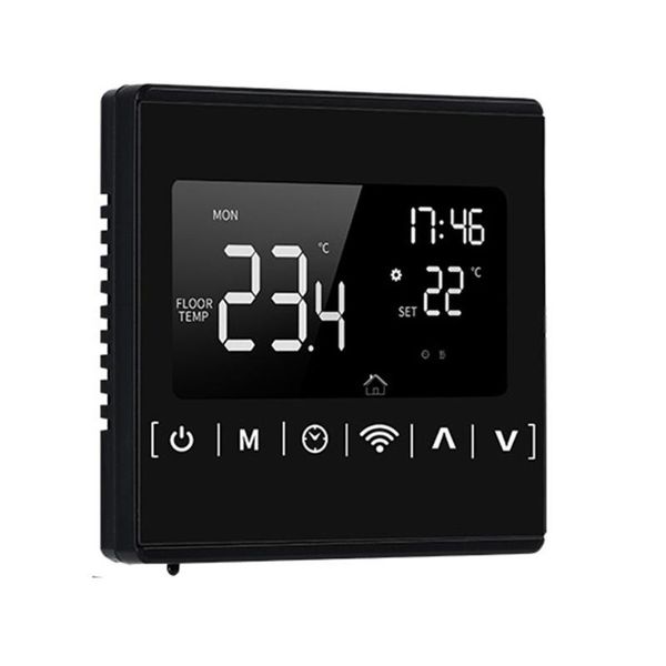 

smart home control wifi thermostat digital temperature controller app electric floor heating for gas boiler