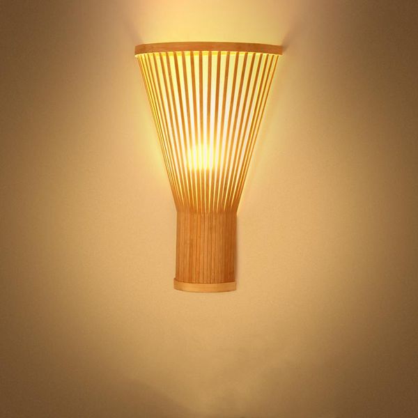 

wall lamps chinese traditional handicraft art design bamboo lamp interior decoration is suitable for living room and bedroom