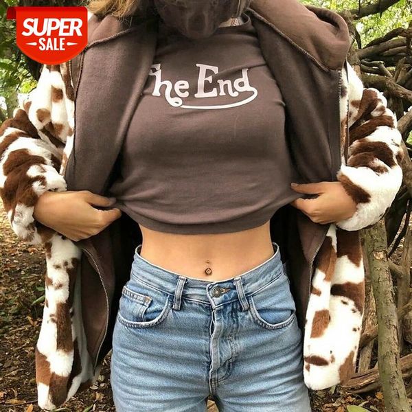 

casual women letter printed t-shirt summer short sleeve o-neck wild crop daily fitting shopping dating shirt clothes #012x, White