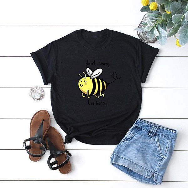 

women's t-shirt women plus size harajuku casual loose sunmmer cute cartoon print tshirt soft cotton o-neck womens streetwear, White