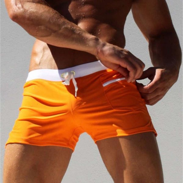 

swimming men's swimwear style trunks flat angle qui drying beach pants suit front poet breathable
