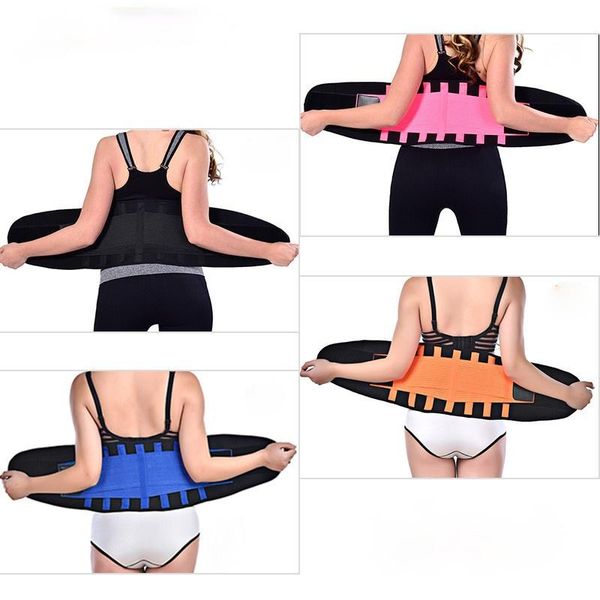 

full body massager waist support belt back trainer trimmer gym protector weight lifting sports shaper corset faja sweat