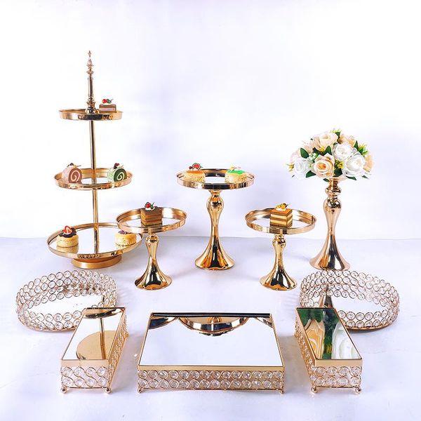 

other festive & party supplies 6-11pcs wedding display cake stand cupcake tray tools home decoration dessert table decorating suppliers