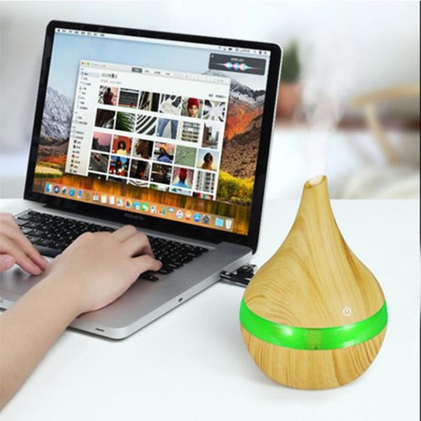 

essential oils diffusers humidifier atomizer electric colorful aroma air diffuser wood ultrasonic oil with intelligent touch screen cool mis