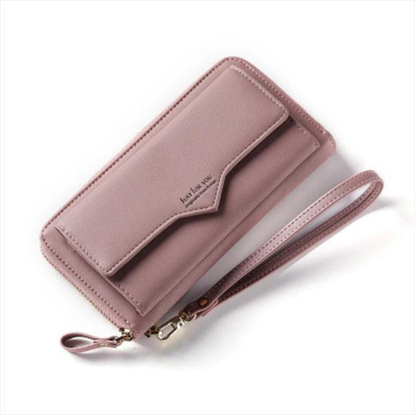 

fashion long woman purse designer female wallet clutch pu leather ladies purses card holder women phone bags d126, Red;black