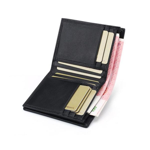 

wallets crocodile men's wallet designer casual business short multi-card genuine leather fashion for men purses carteira masculina, Red;black