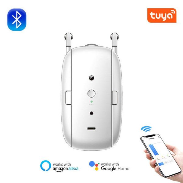 

smart home control tuya curtains motor bluetooth-compatible curtain switch robot works with alexa google assistant