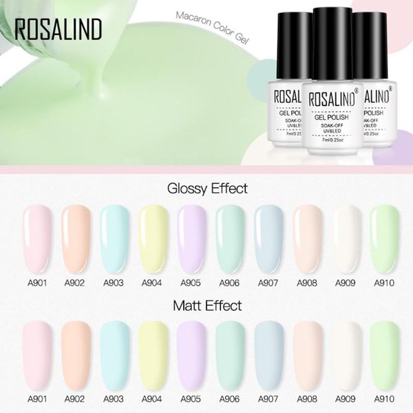 

nail gel 1 pcs soak off macaron color pastel bright for art design uv varnish accessories, Red;pink