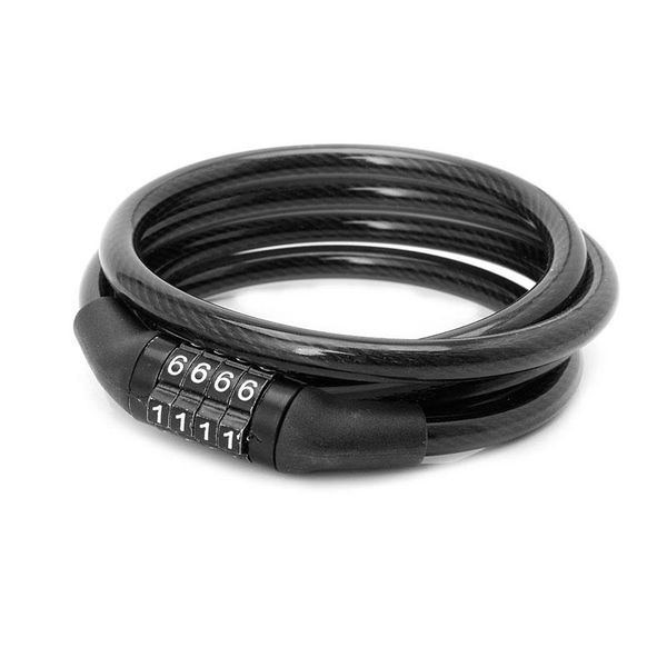 

bike locks cycling security 4 digital combination password bicycle cable chain lock