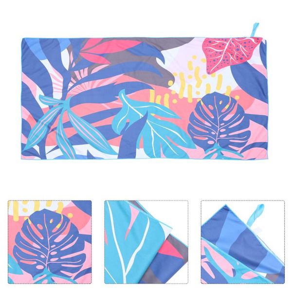 

cover-ups pretty printing pool towel bath quick dry mat superfine fiber blanket