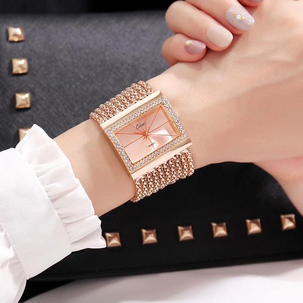 

wristwatches women's bracelet watches ladies crystal quartz sport female gift clock relogio feminino, Slivery;brown