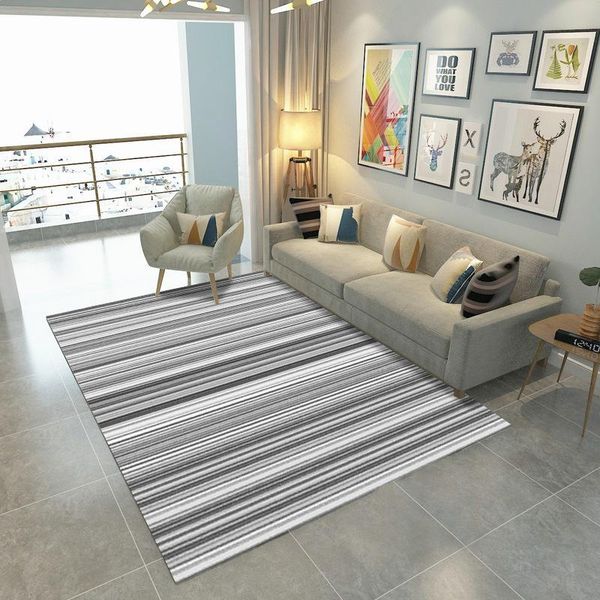

carpets ins modern japanese-style wood floor rug for living room non-slip antifouling carpet bedroom parlor factory supply
