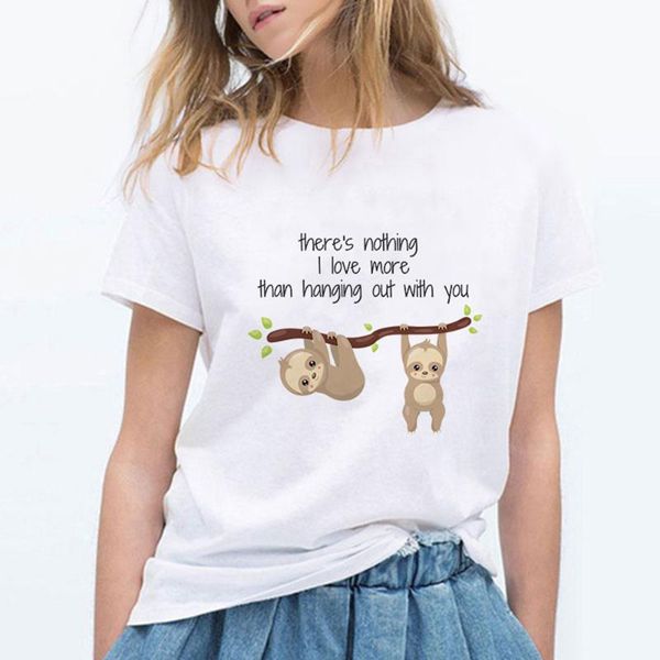

women's t-shirt animals tshirt cotton casual funny t shirt girl tee hipster white color oversize harajuku s-xxxl
