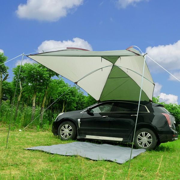 

tents and shelters self-driving tour car tent outdoor camping waterproof folding shelter anti-uv fishing awning picnic sun