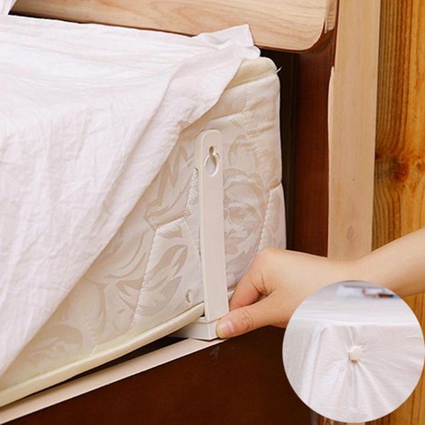 

clothing & wardrobe storage elastic bedspreads mattress skid retaining band safety fixed clip anti-slip fixing clips home beddings accessori