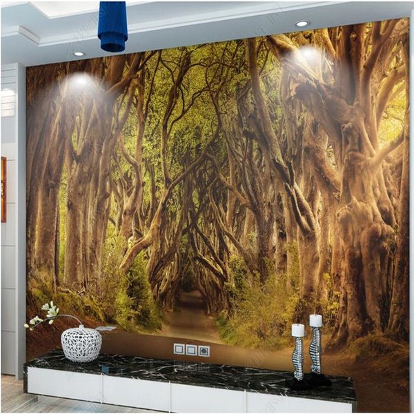 

morden 3d wallpapers customized wallpaper forest wallpapers 3d landscape wallpaper