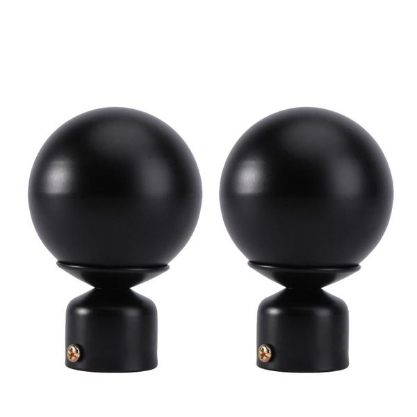 

2pcs decorative curtain rod end head plug window decor other home